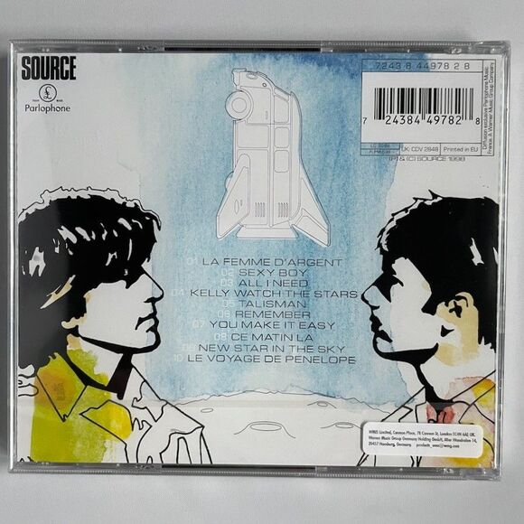 Air – Moon Safari – Compact Disc, CD Parlophone 2003 NEW SEALED Electronic Music - Picture 2 of 2